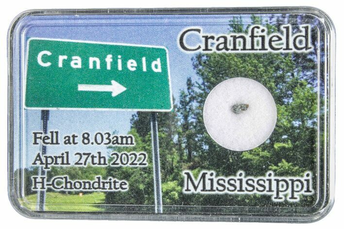 Chondrite Meteorite Fragment - Cranfield #285871